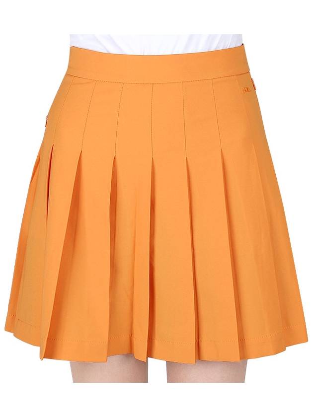 Women's Adina Golf Skirt Orange - J.LINDEBERG - BALAAN 7