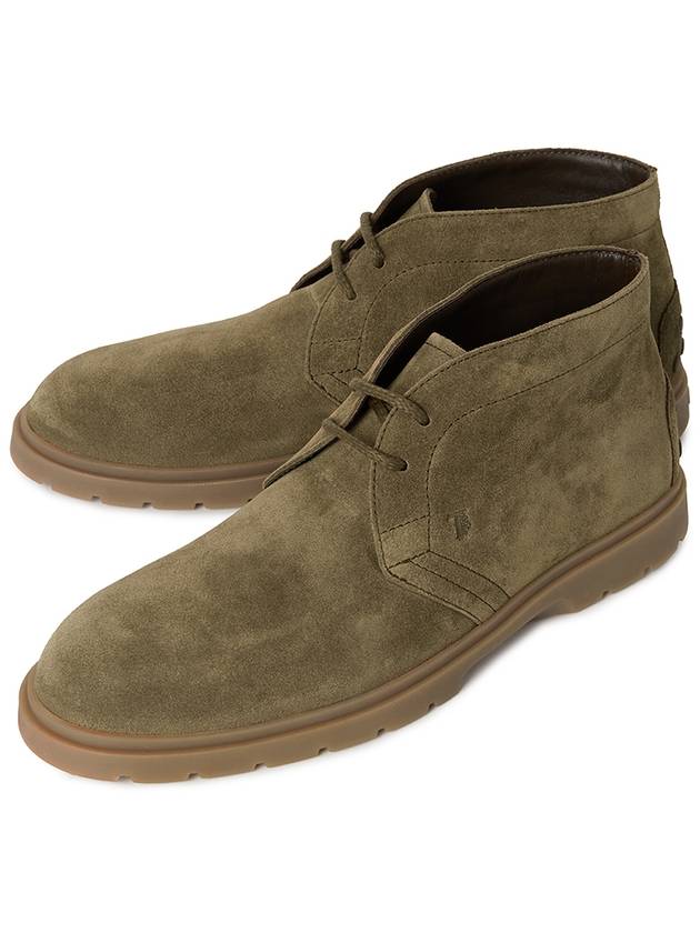 Suede Desert Winter Boots Brown - TOD'S - BALAAN 2