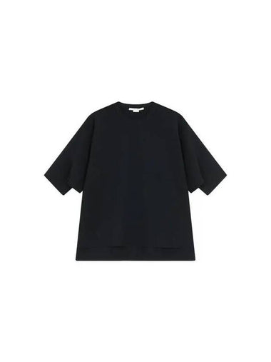 Compact block sleeve knit black 270504 - STELLA MCCARTNEY - BALAAN 1