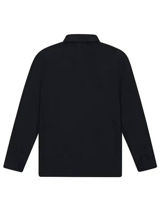 Jagard Solid Long Sleeve T-Shirt 9514GZSSNAVY - BLACK&WHITE - BALAAN 2