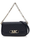 Women's Parker Medium Logo Shoulder Bag Black - MICHAEL KORS - BALAAN.