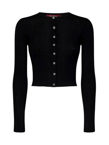 FERIALE button cardigan black 2426346011 009 - MAX MARA - BALAAN 1