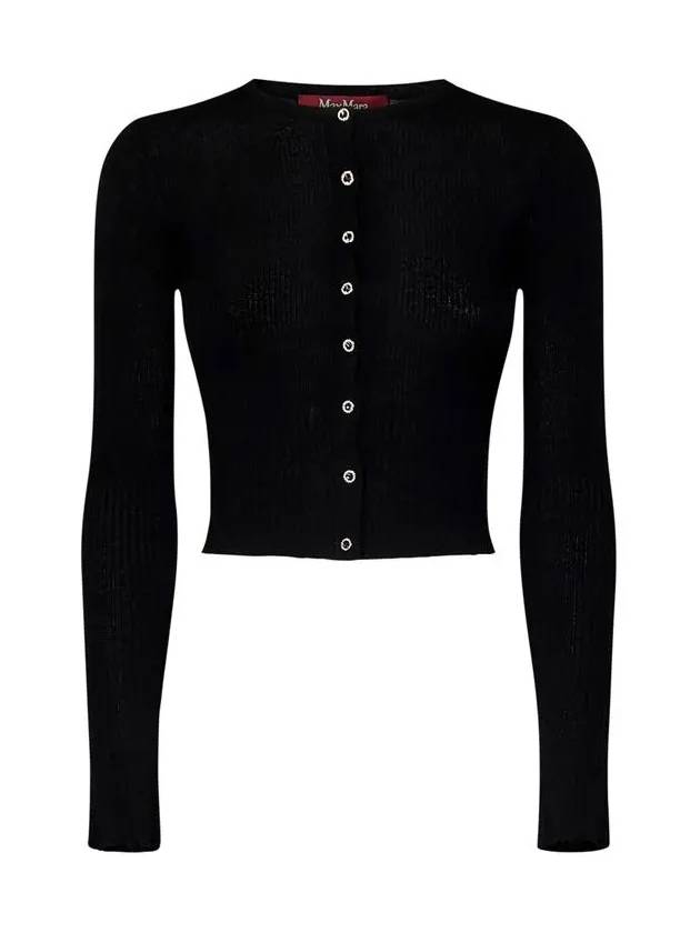 FERIALE button cardigan black 2426346011 009 - MAX MARA - BALAAN 2