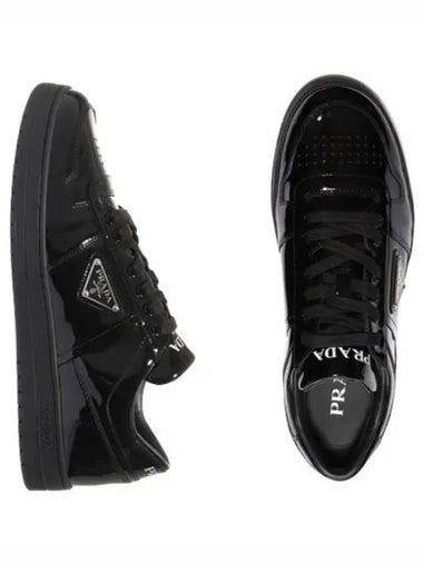 Downtown patent leather trainers - PRADA - BALAAN 1