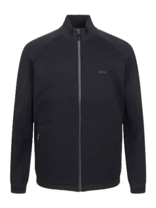 Boss regular fit viscose zip up jacket jumper - HUGO BOSS - BALAAN 1