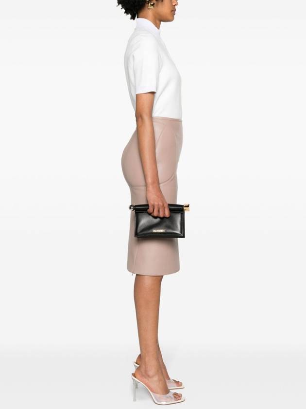 Le Petit Carr? Cross Bag Black - JACQUEMUS - BALAAN 3