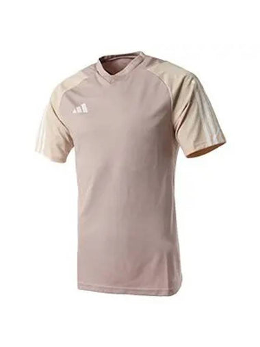 Tiro23 C Jersey Short Sleeve T-Shirt Beige - ADIDAS - BALAAN 1