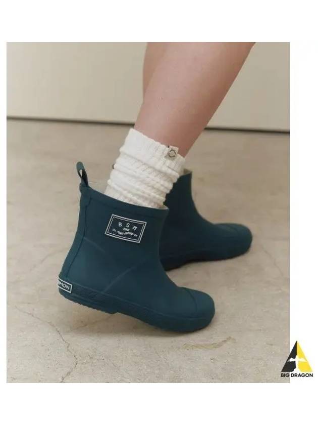 BSM RAIN BOOTS LOW FOREST GREEN - BENSIMON - BALAAN 1