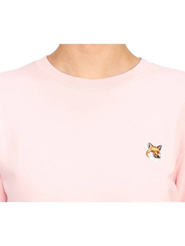 Fox Head Patch Regular Sweatshirt Pink - MAISON KITSUNE - BALAAN 8