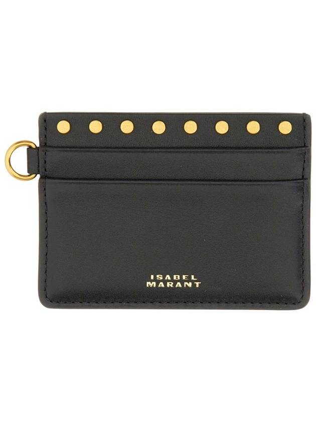 Isabel Marant Card Holder With Logo - ISABEL MARANT - BALAAN 1