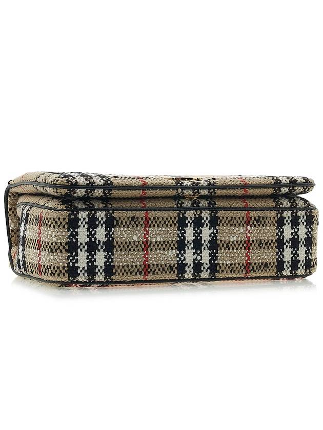 Boucle Lola Vintage Check Small Cross Bag Beige - BURBERRY - BALAAN 6