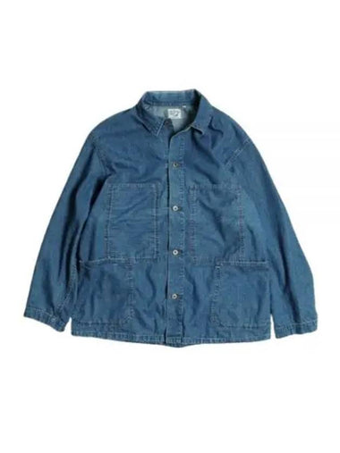 24 UTILITY COVERALL 01 6120 95K DENIM USED jacket - ORSLOW - BALAAN 1