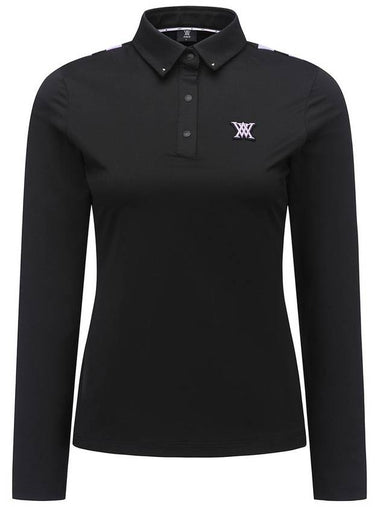 WOMEN BACK SIGNATURE LOGO LONG T SHIRT - ANEWGOLF - BALAAN 1