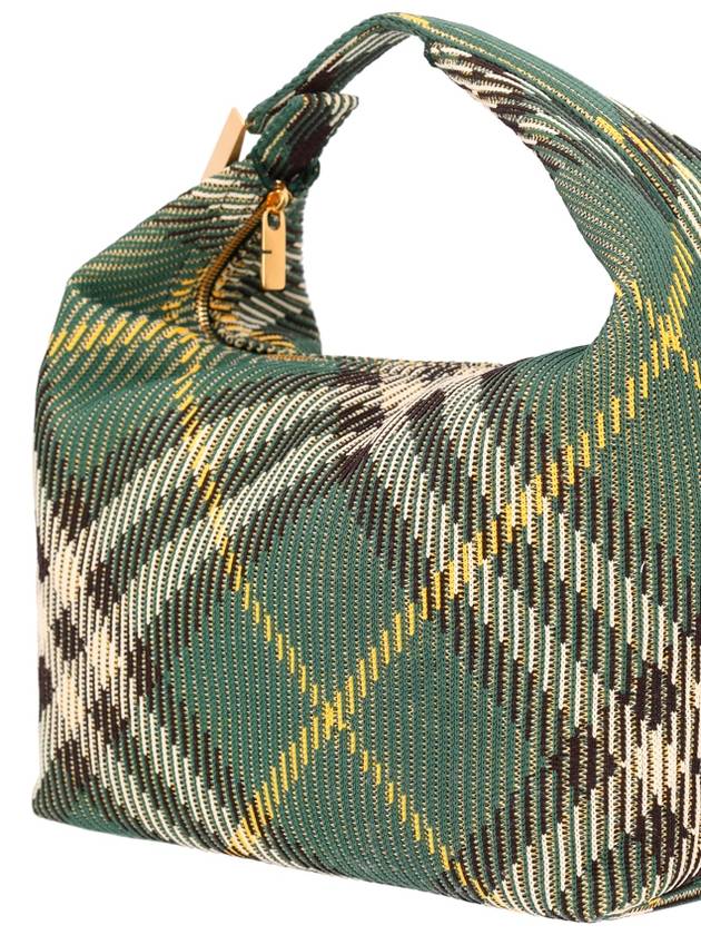 Peg Medium Duffel Bag Green - BURBERRY - BALAAN 4