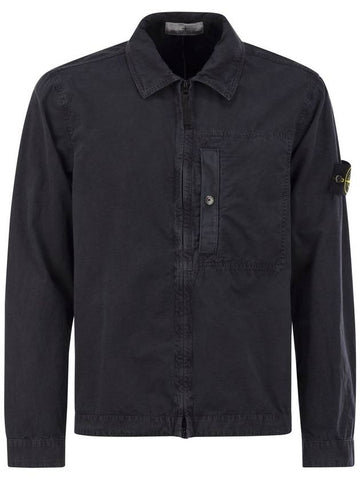 Camicia over in cotone - STONE ISLAND - BALAAN 1