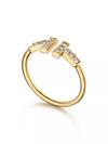 Tiffany T diamond wire ring yellow gold 33263635 - TIFFANY & CO. - BALAAN 1