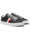 NEW MONACO Three Stripes Sneakers Black 10376 10 01A9A 999 - MONCLER - BALAAN 3