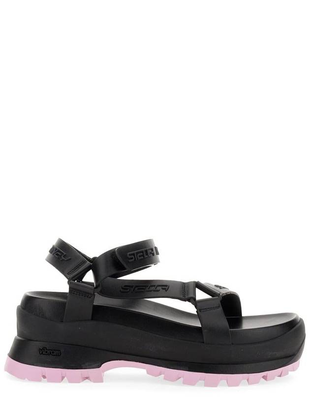 trace strap platform sandals pink black - STELLA MCCARTNEY - BALAAN 2