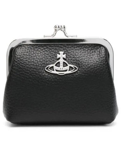 ORB Logo Coin Purse Black - VIVIENNE WESTWOOD - BALAAN 2