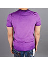 Men's printed round shortsleeved tshirt violet - DSQUARED2 - BALAAN 4