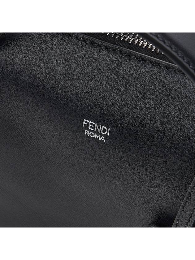 By The Way Boston Leather Medium Tote Bag Black - FENDI - BALAAN 7