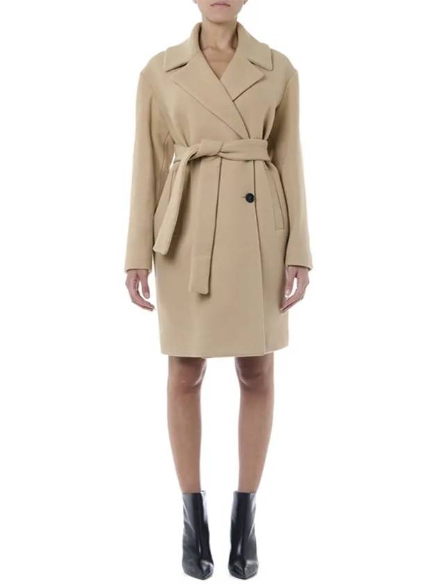 Belt Single Coat Beige - MSGM - BALAAN 2