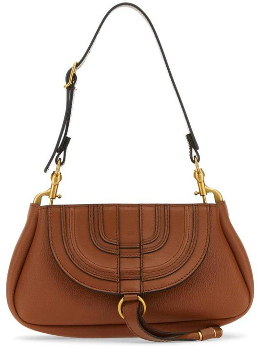 Marcie Small Shoulder Bag Brown - CHLOE - BALAAN 1