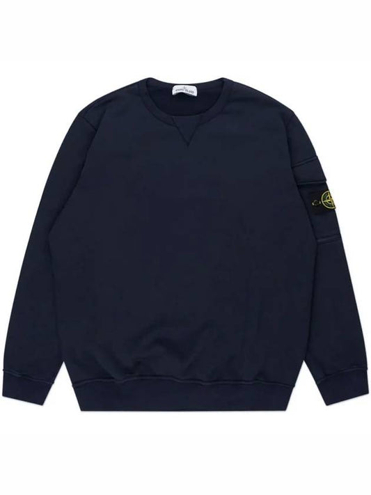 Waffen Patch Zipper Pocket Sweatshirt Navy - STONE ISLAND - BALAAN 2