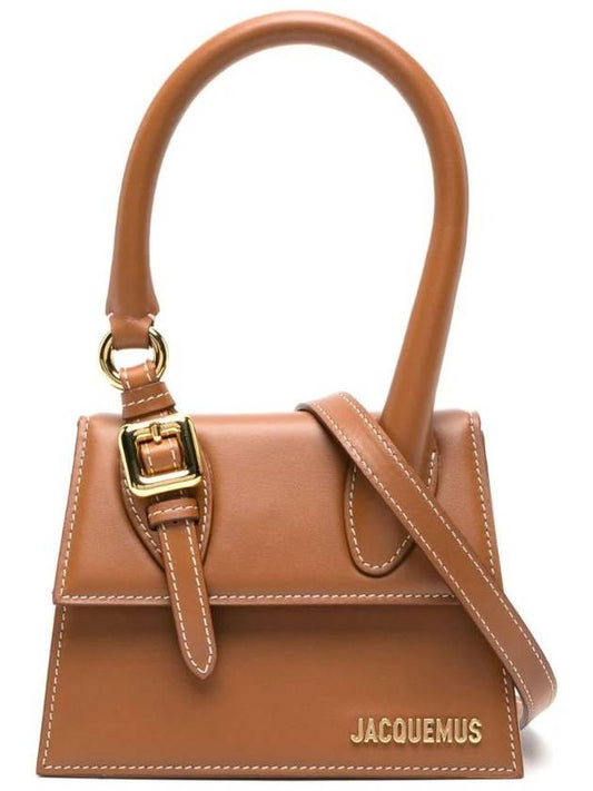 Le Chiquito Moyen Boucle Cross Bag Light Brown - JACQUEMUS - BALAAN 1