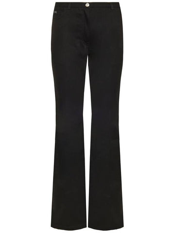 70’s Twill Bootcut Pants Black - COURREGES - BALAAN 1