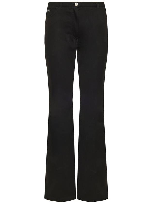 70’s Twill Bootcut Pants Black - COURREGES - BALAAN 1