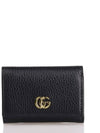 GG Marmont Medium Half Wallet Black - GUCCI - BALAAN 2