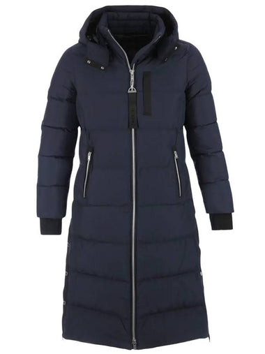 Jocada Slim Fit Long Down Parka Navy - MOOSE KNUCKLES - BALAAN 1