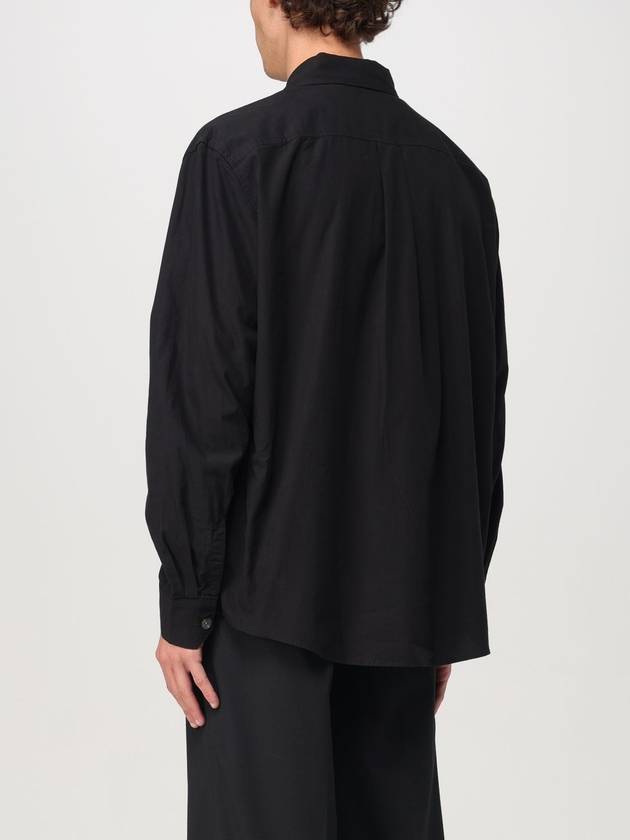 Beyond Liquid Poplin Long Sleeve Shirt Black - OUR LEGACY - BALAAN 4