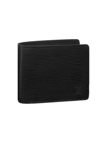 Half Wallet Multiple Epi Black M60062 - LOUIS VUITTON - BALAAN 1