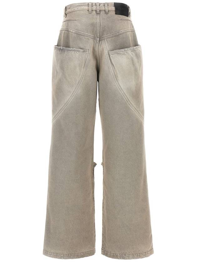 The Attico Used Effect Jeans - THE ATTICO - BALAAN 2