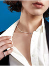 BB Blue Bijou Pearl Necklace Silver - BE/GINS - BALAAN 2