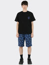 star camo Half Pants Blue - AOX - BALAAN 6