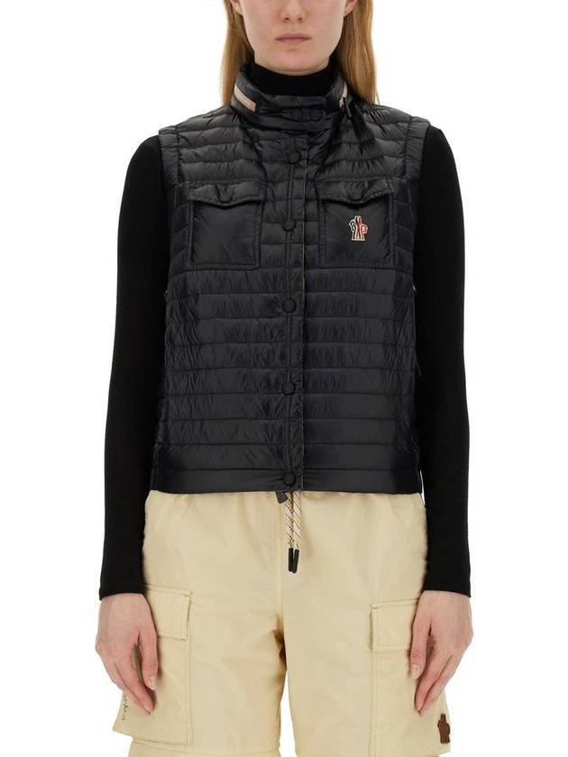 Moncler Grenoble Vests With Logo - MONCLER - BALAAN 1