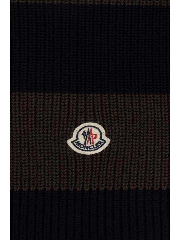 Moncler Cotton Scarf, Men's, Brown - MONCLER - BALAAN 4