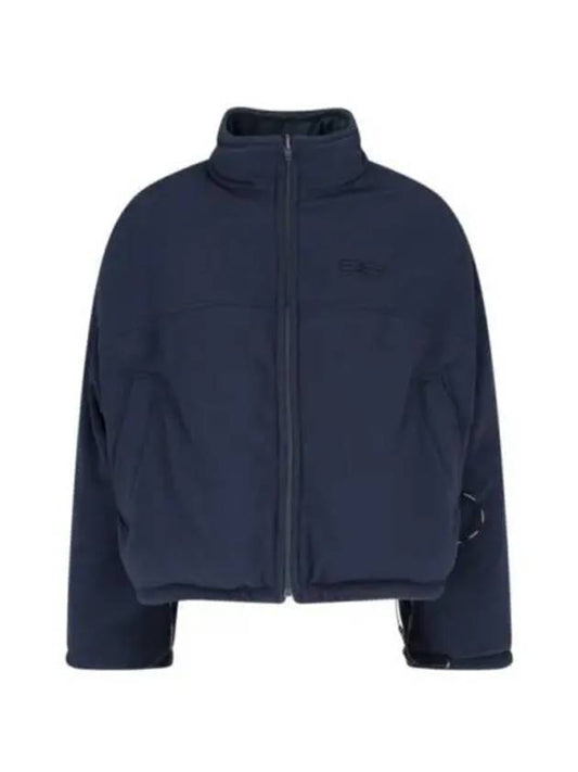 Oversized padded zip up jacket navy 704507 TMQ04 - BALENCIAGA - BALAAN 1