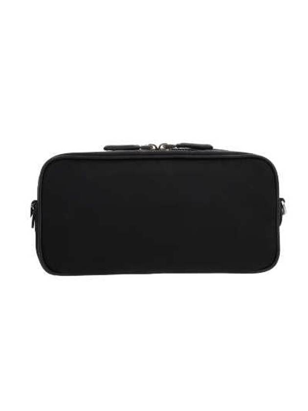 Logo Recycled Nylon Cross Bag Black - PRADA - BALAAN 5