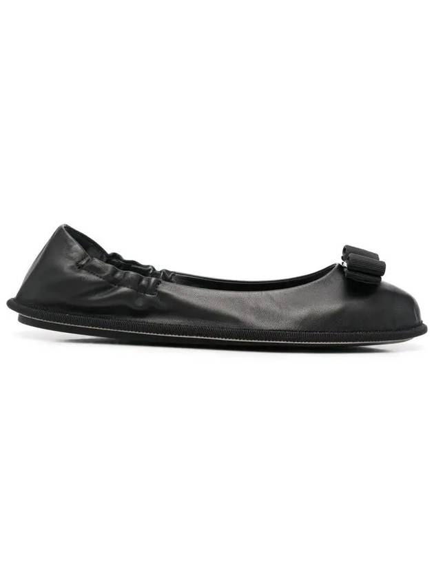 VARINA VOY Flat Shoes Black 0756654 - SALVATORE FERRAGAMO - BALAAN 4