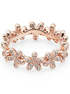 Rose Daisy Flower Ring Rose Gold - PANDORA - BALAAN 4