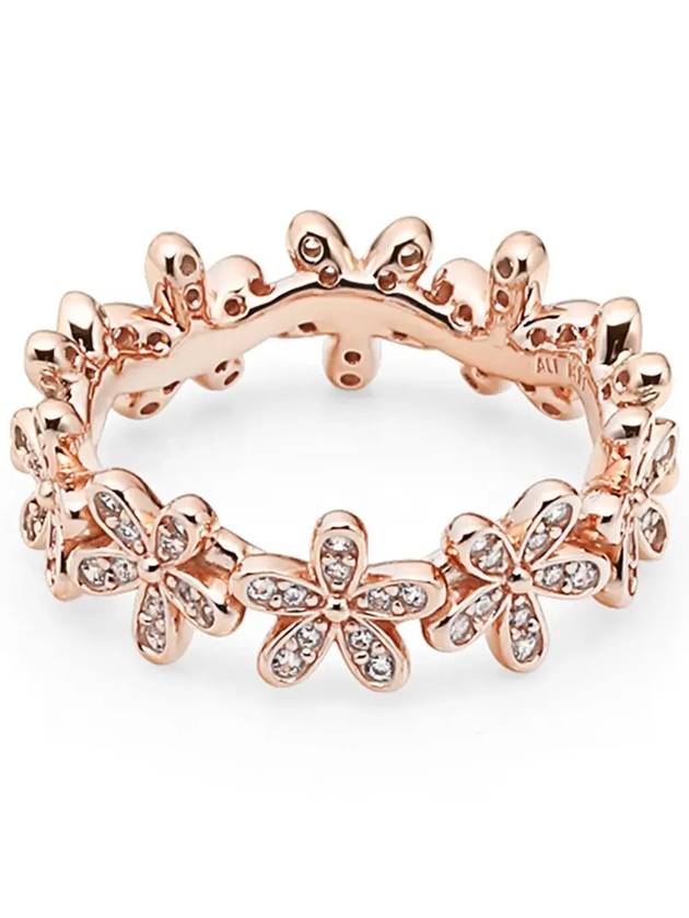 Rose Daisy Flower Ring Rose Gold - PANDORA - BALAAN 4