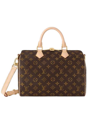 Speedy Bandouliere 30 Tote Bag Brown - LOUIS VUITTON - BALAAN 1