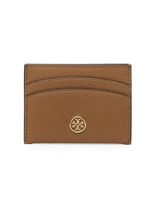 155959 202 Robinson Pebble Grain Women s Card Wallet - TORY BURCH - BALAAN 1