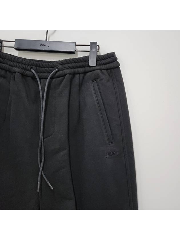 Cut design brushed sweatpants black JC3X21P215 - JUUN.J - BALAAN 5
