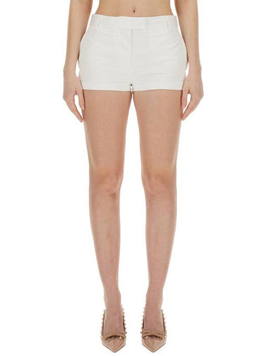 COMPACT POPLIN SHORTS - VALENTINO - BALAAN 1