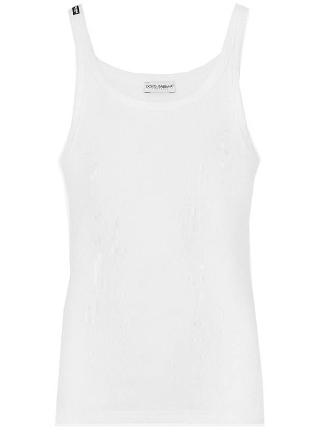 Marcelo ribbed knit tank top M8C19JONN96 - DOLCE&GABBANA - BALAAN 3